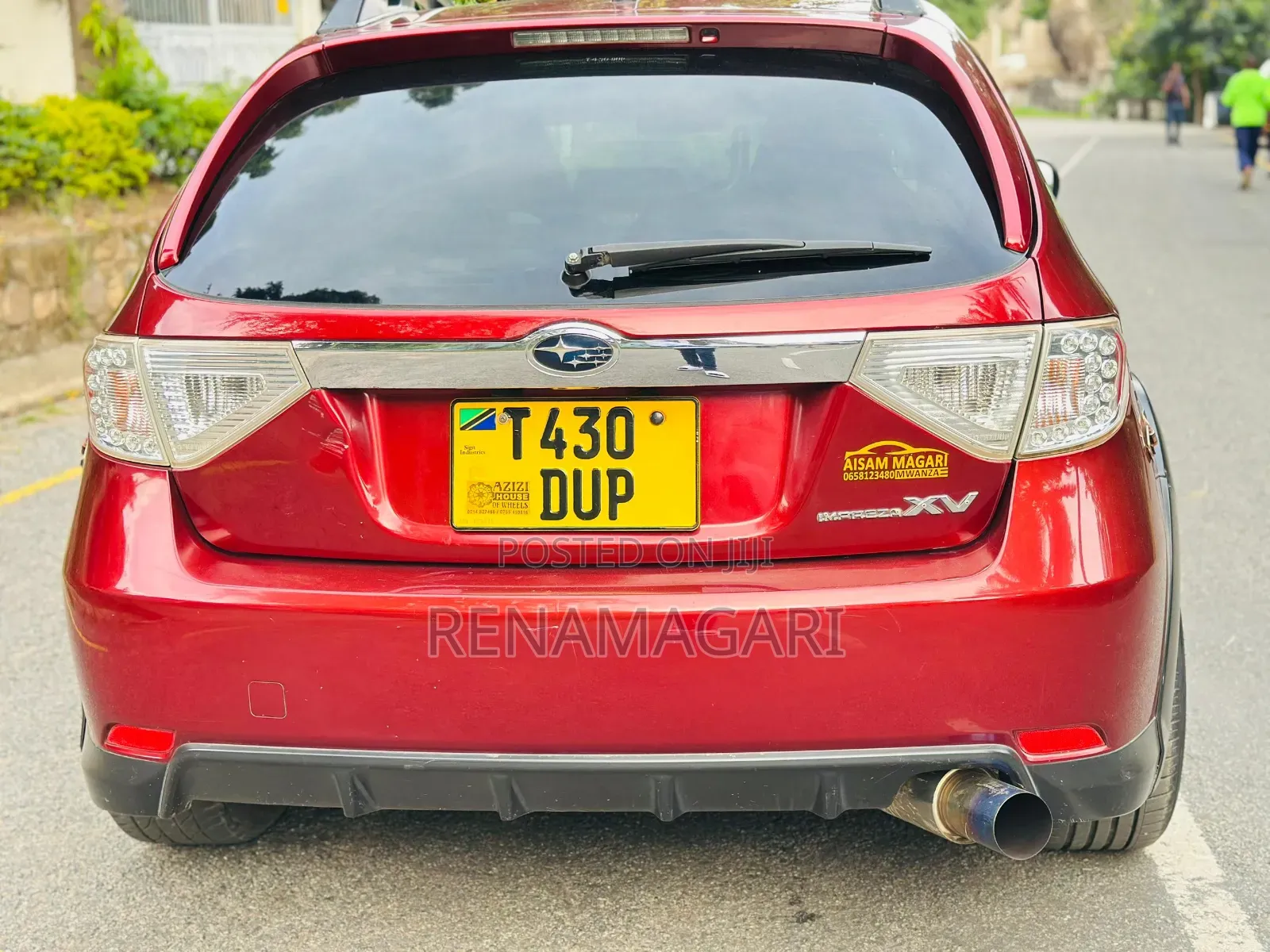 Subaru Impreza 2008 Red