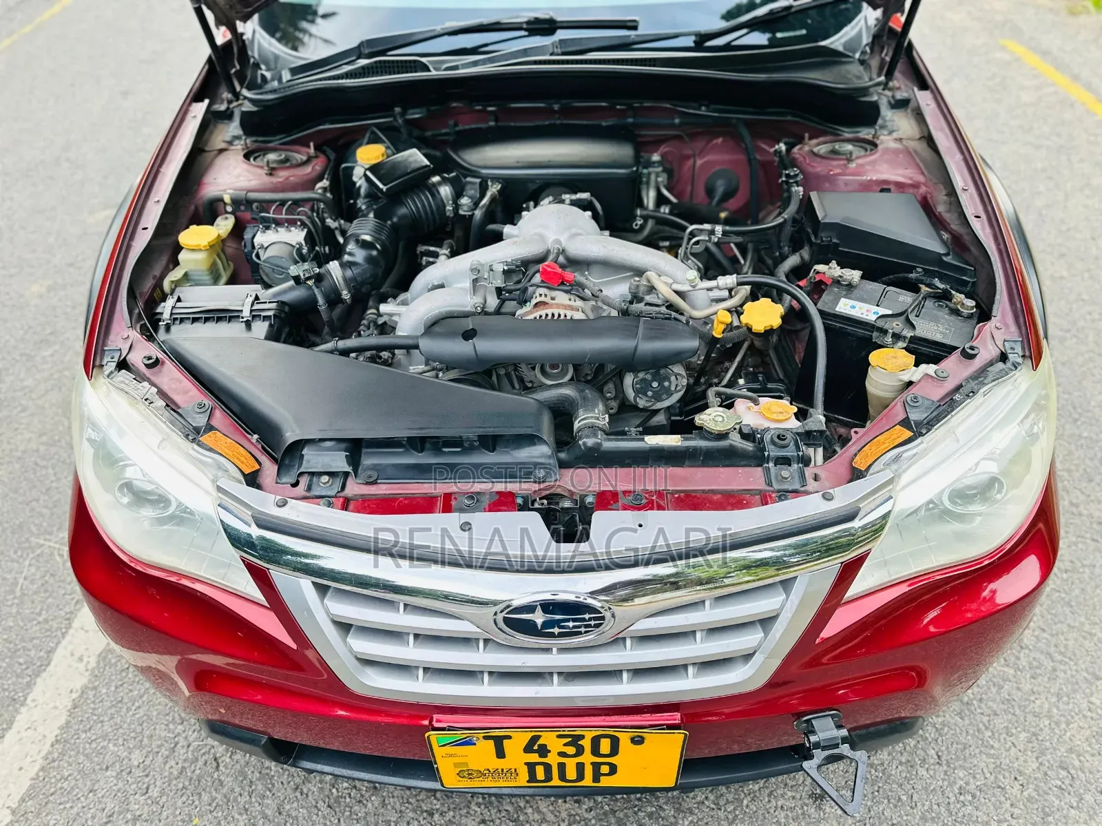 Subaru Impreza 2008 Red