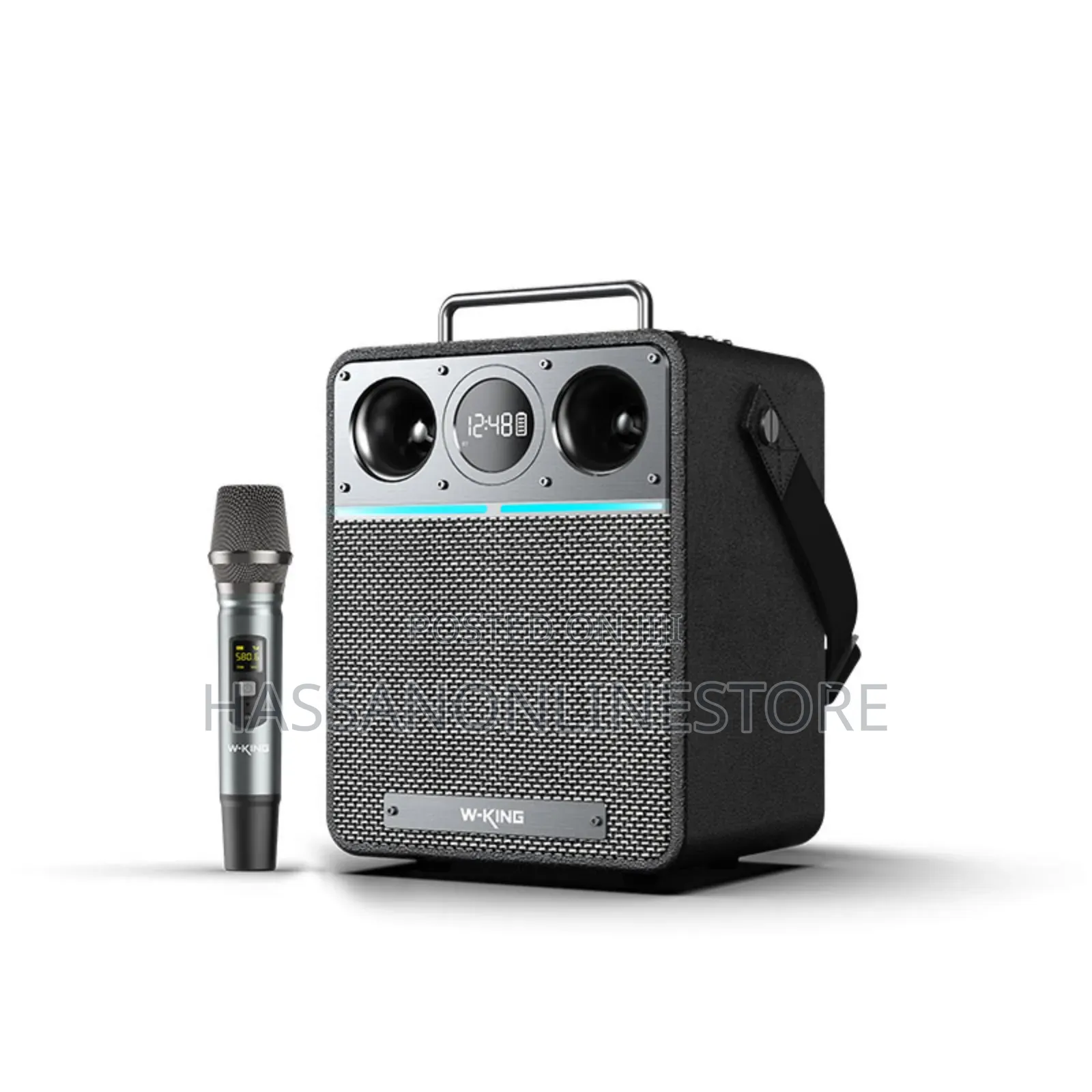 W King T6s Karaoke Wireless Speaker With Microphone