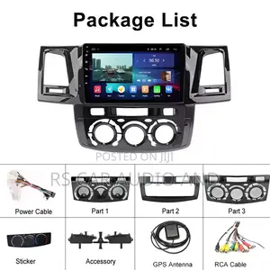 Toyota Hilux Bombardier Android Radio