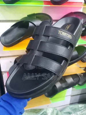 Men's Sandals Tom Ford Material Leather