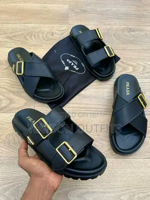 New PRADA Sandals/New Stock Open Footwears