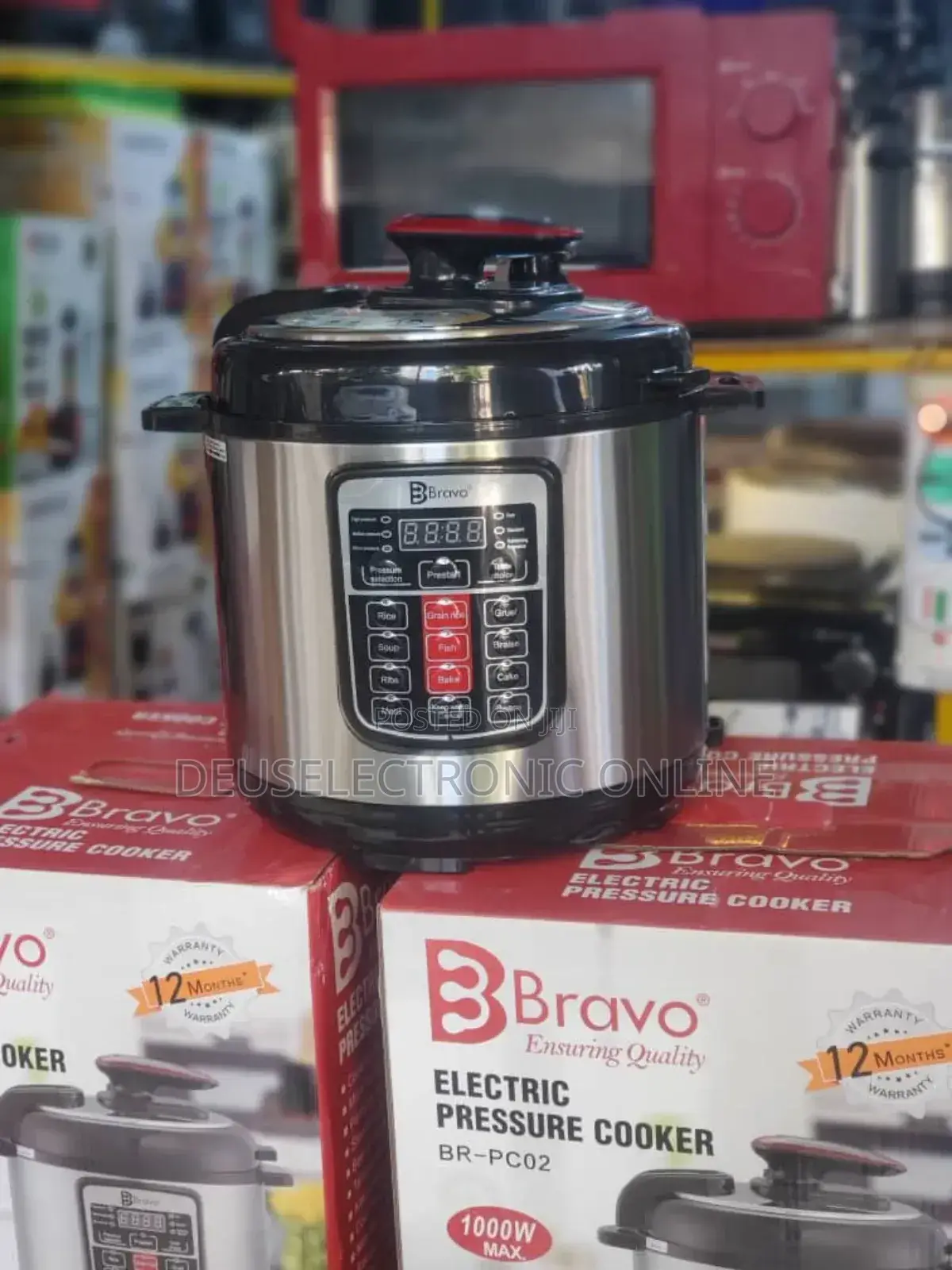 Electric Pressure Cooker 6L
