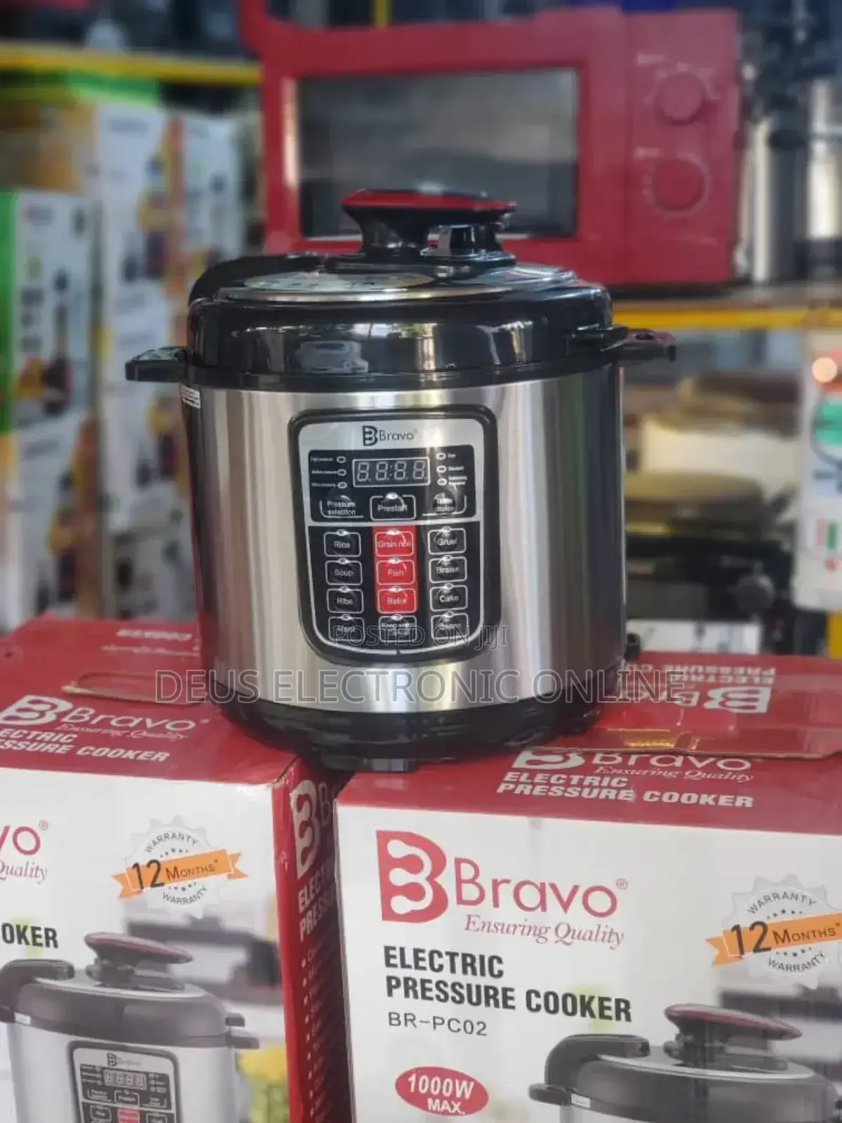 Electric Pressure Cooker 6L