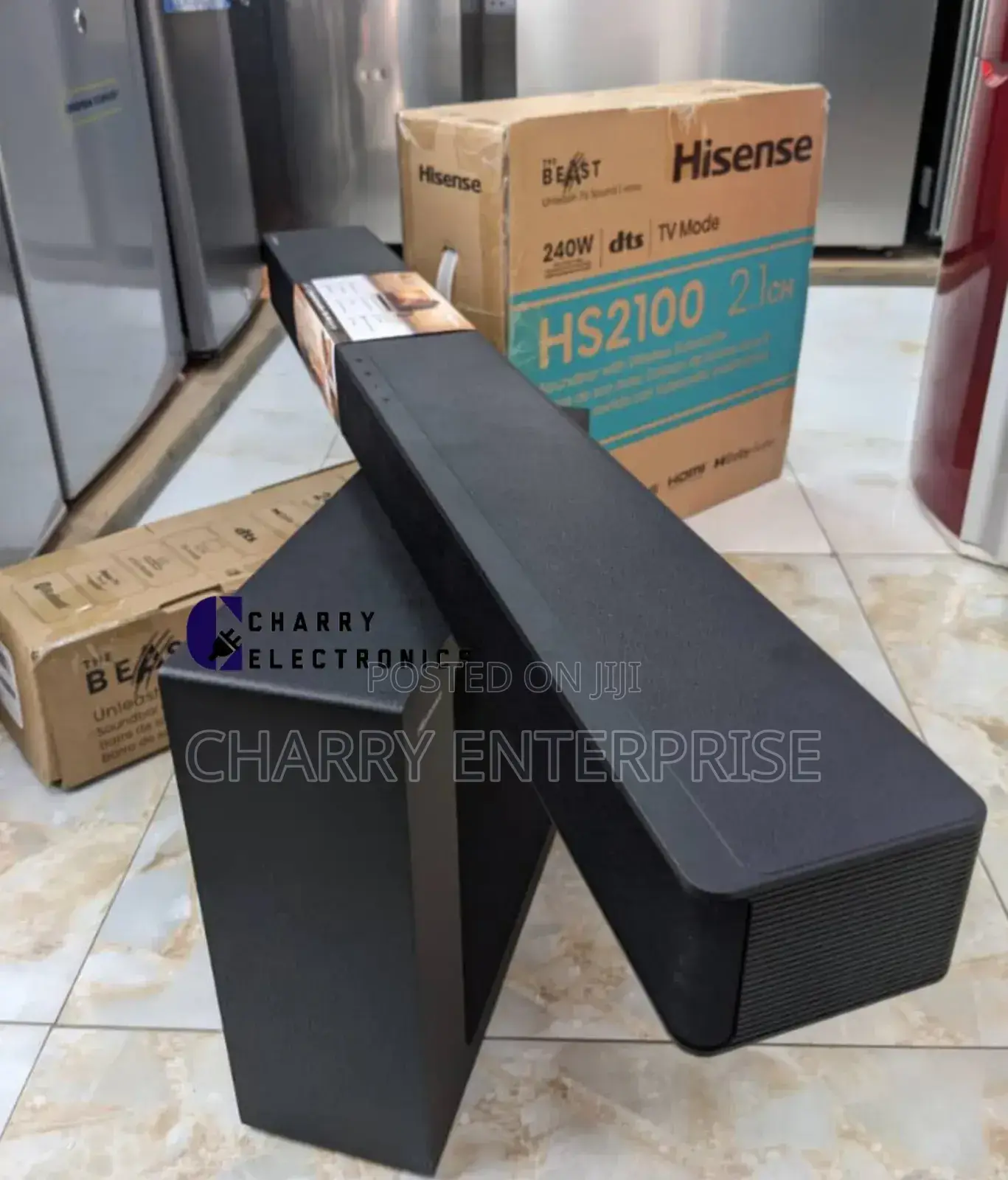 Hs2100 Hisense Soundbar 2.1ch With Wireless Subwoofer 240W