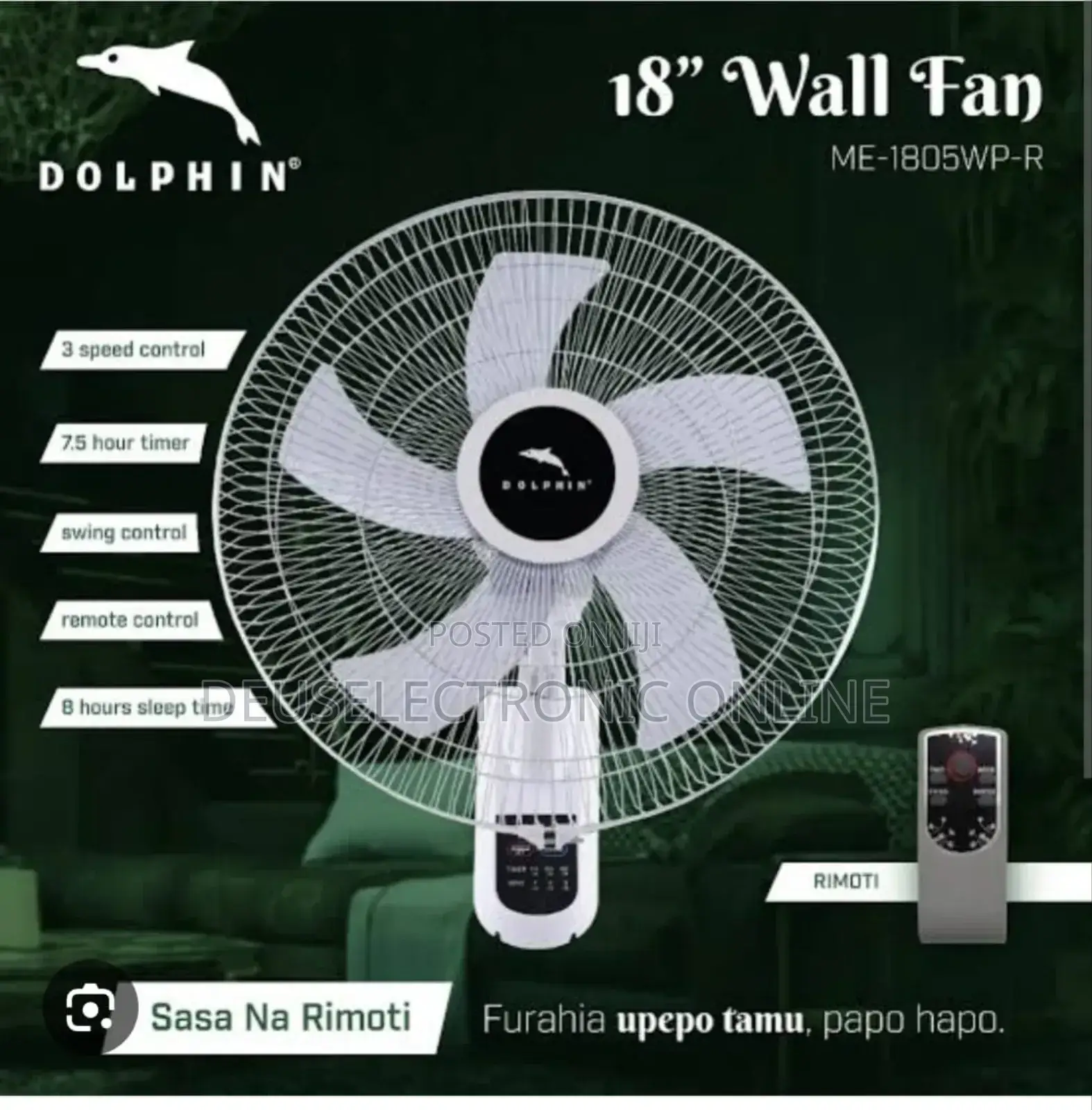 Wall Fan 18"Inches
