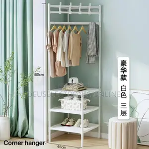 Corner Clothes Rack