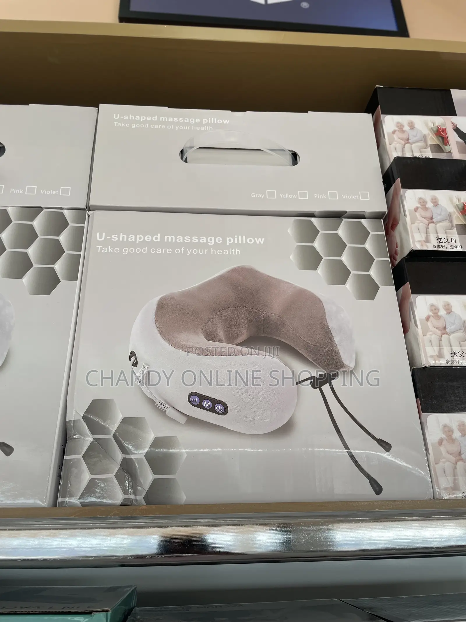 A U-Shaped Massage Pillow
