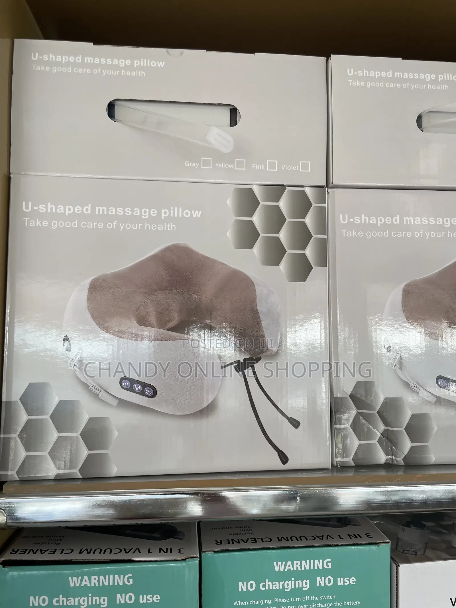 A U-Shaped Massage Pillow