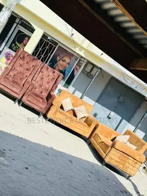 Sofa Set Kali Sana Spring Fibbers Ni Set Ya 2:2:1:1,