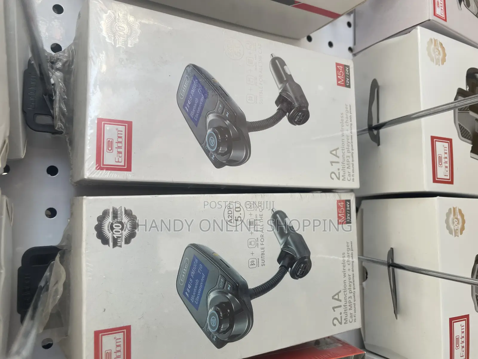 A Multifunctional Wireless Car MP3 Player + Charger