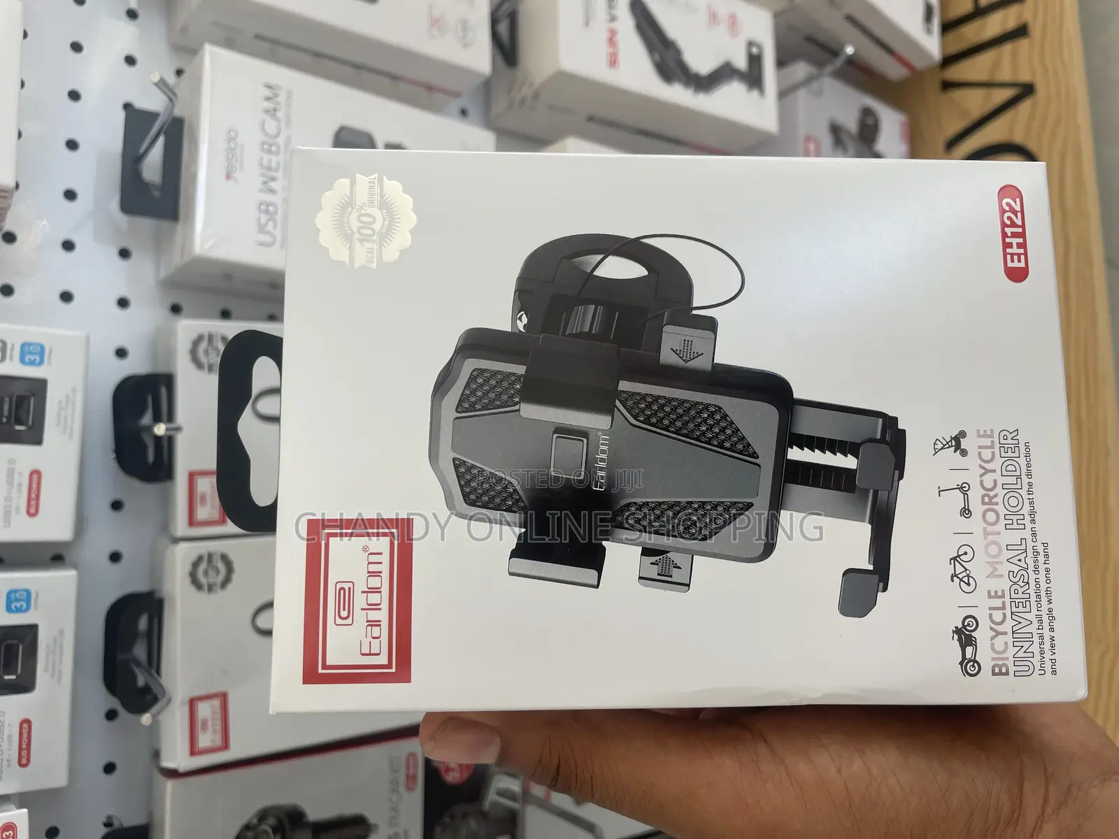A Bicycle Motorcycle Universal Holder