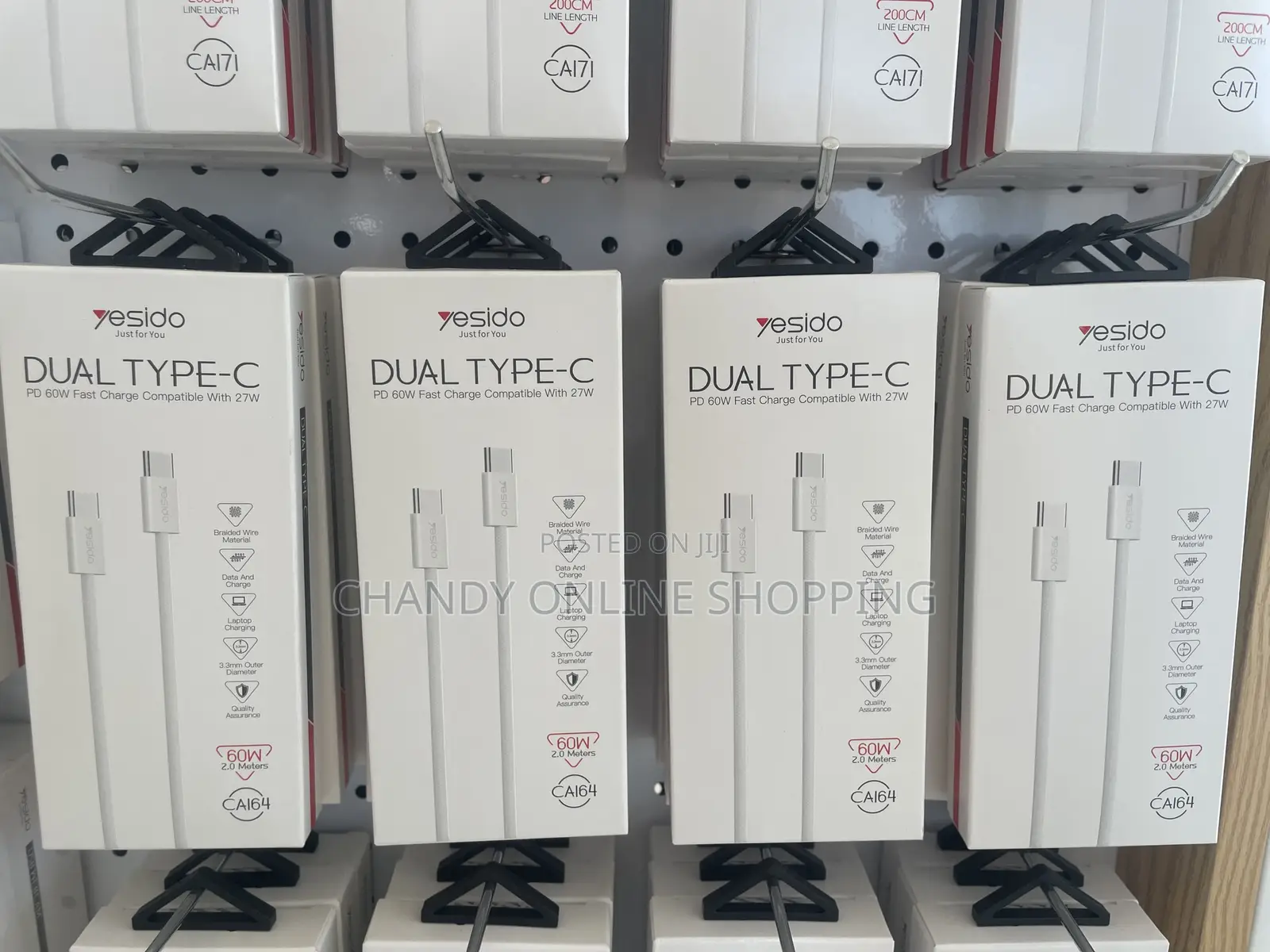 A Dual Type C Charger Compatible With 27W