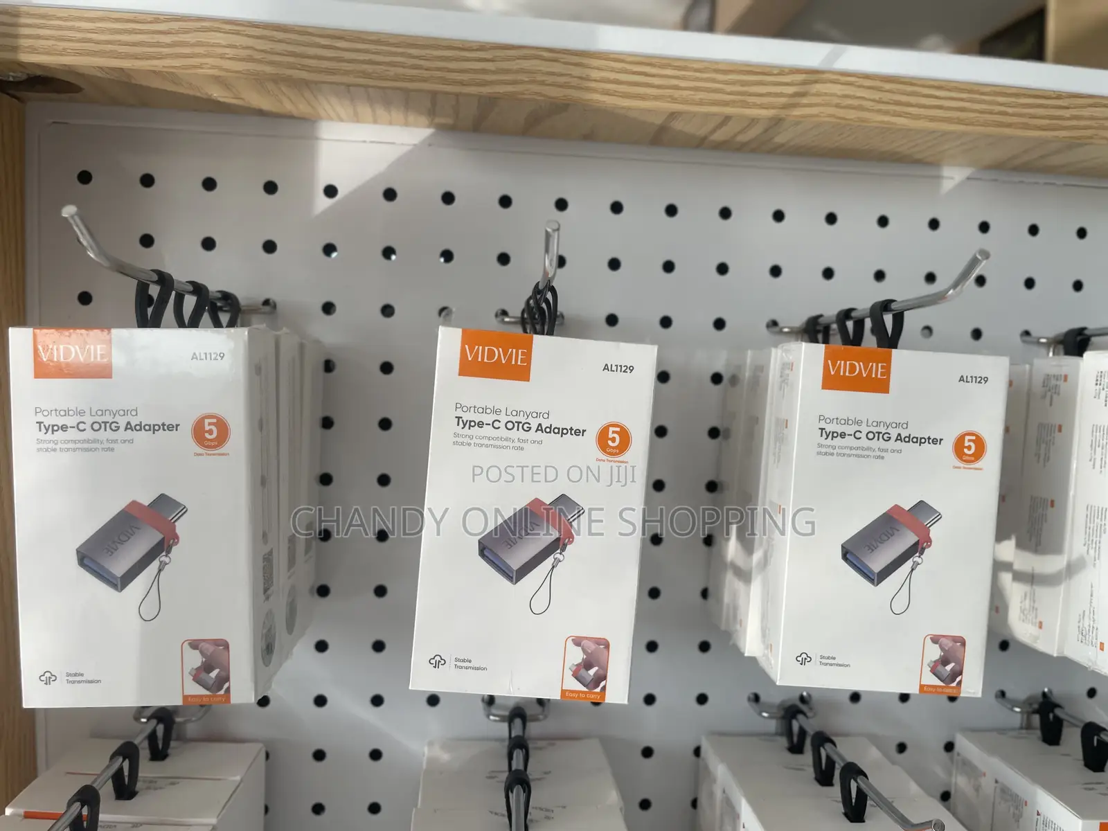 A Portable Lanyard Type-C OTG Adapter