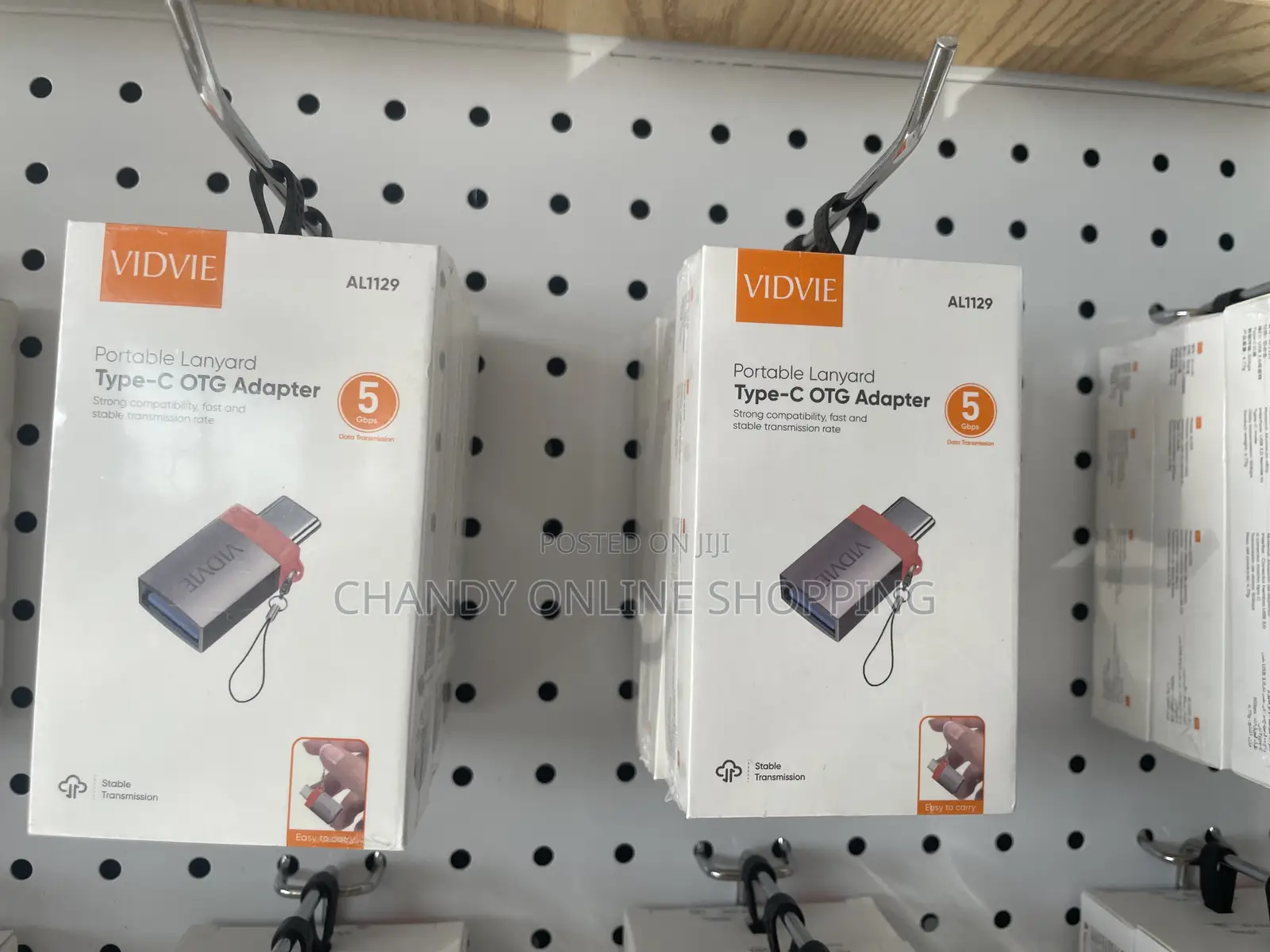 A Portable Lanyard Type-C OTG Adapter
