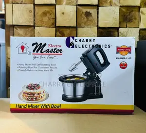 5 Speed Powerful Electro Master Hand Mixer With 2L Bowl