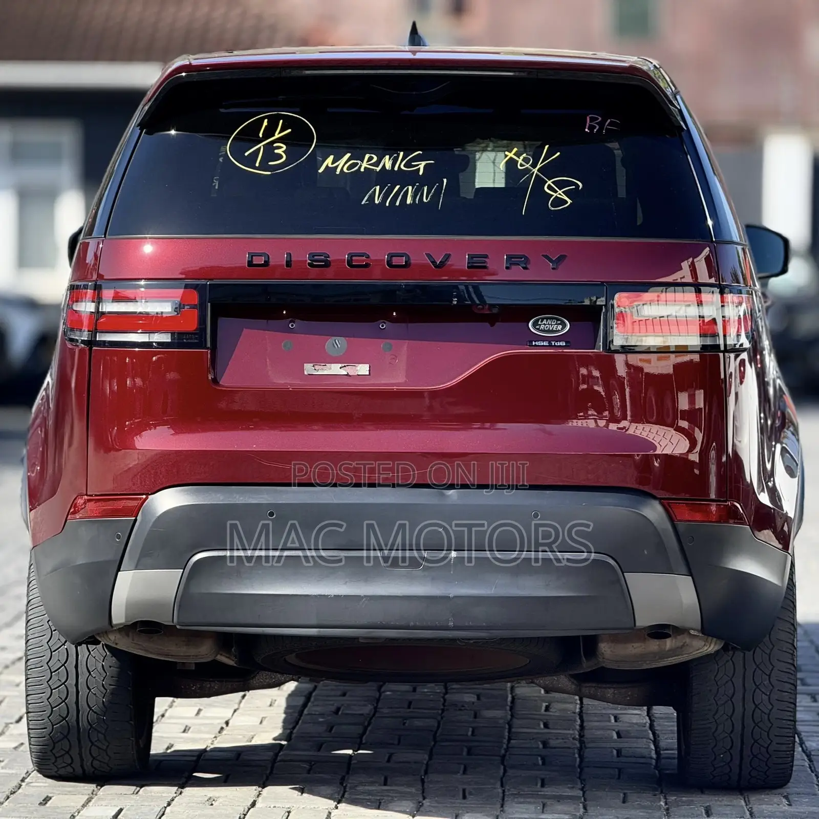 Land Rover Discovery 2017 Burgundy