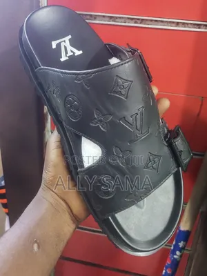 Men's Sandals Louis Vuitton Full Black