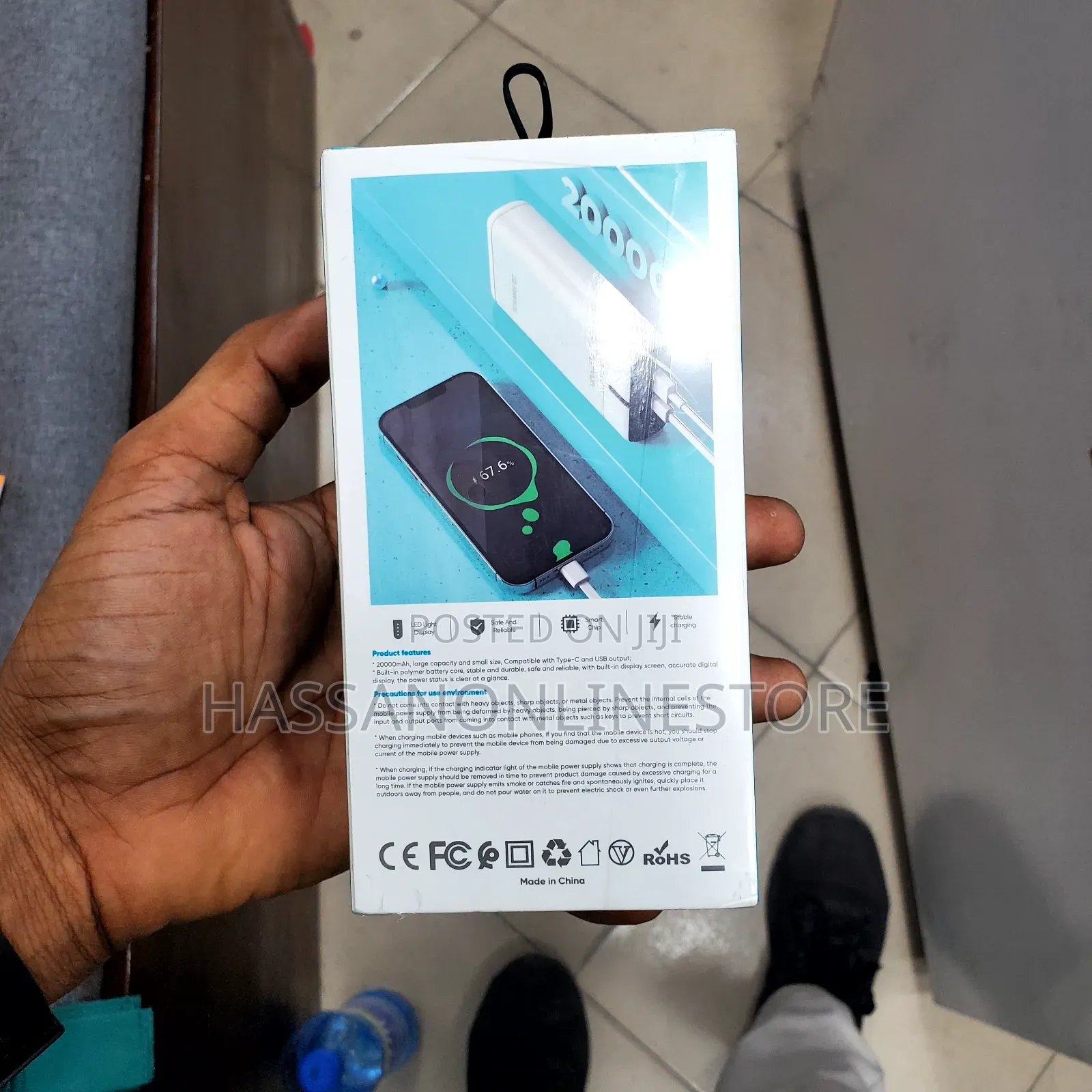Tuqin QP18 22.5W Portable Power Bank 20,000