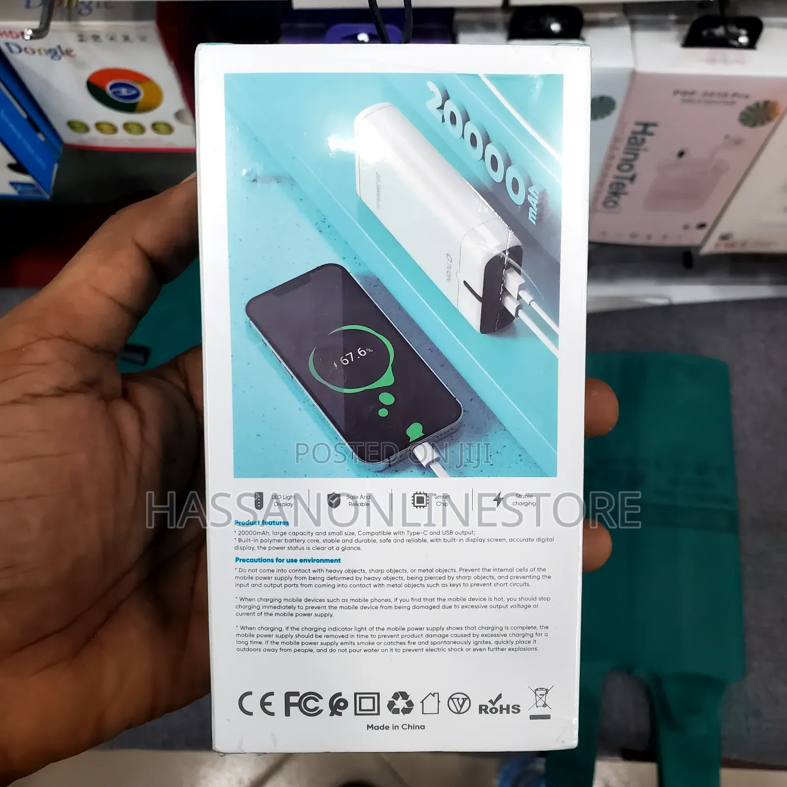 Tuqin QP18 22.5W Portable Power Bank 20,000
