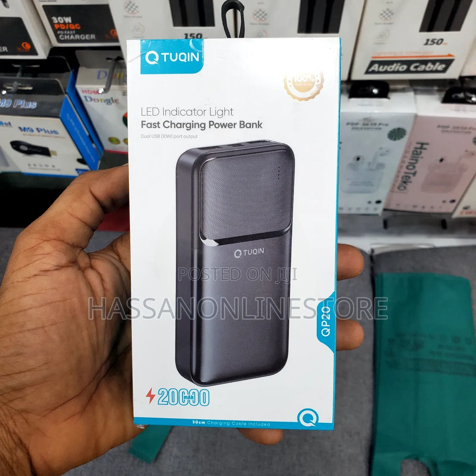 Tuqin QP20 22.5W Portable Power Bank 20,000mah