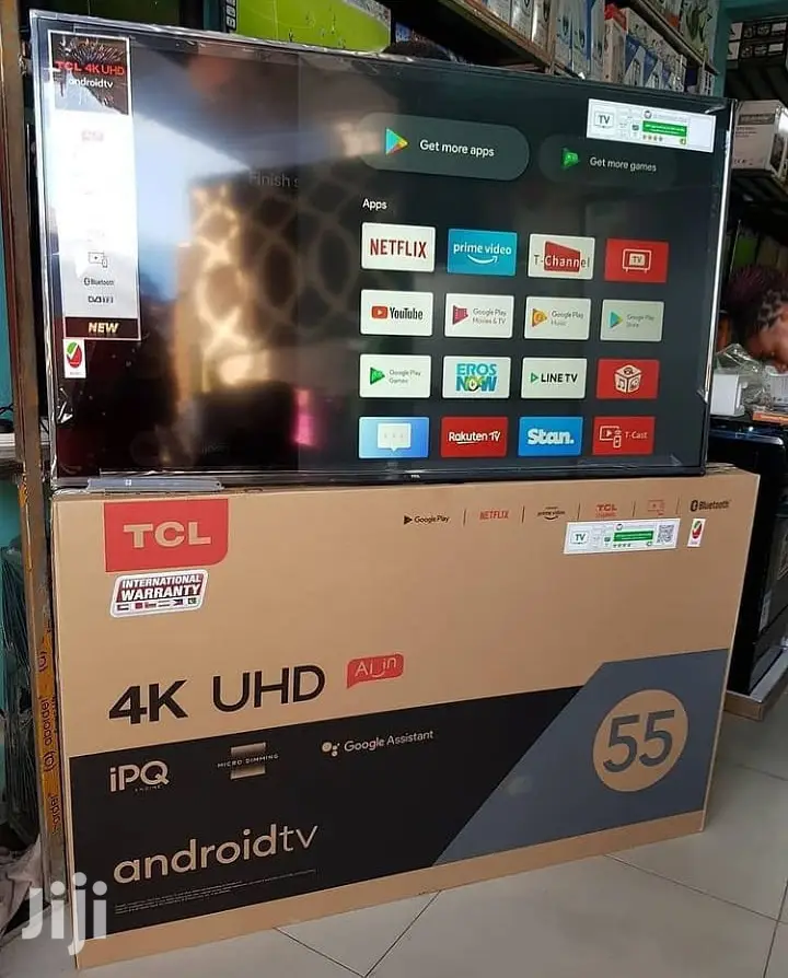 TCL Smart Android 4K TV 55 Inches
