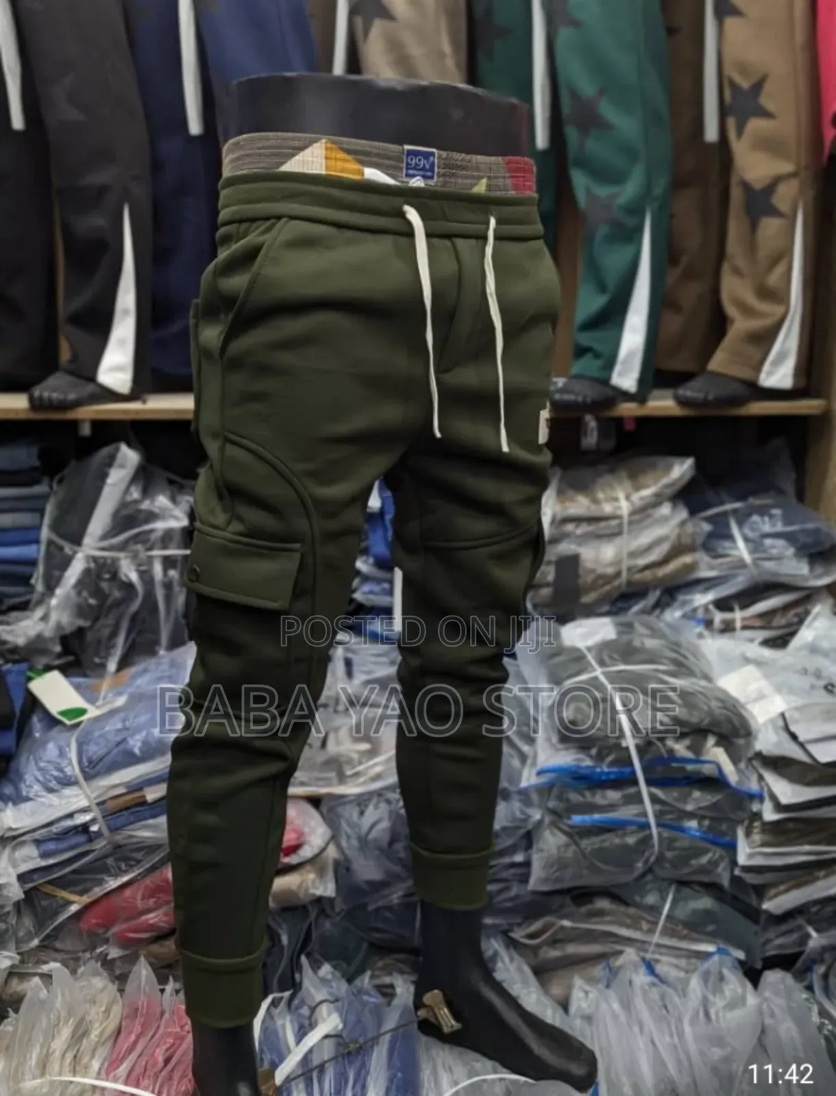 2025 Multi Pocket Joggers Trackpants/Sports and Streetwear