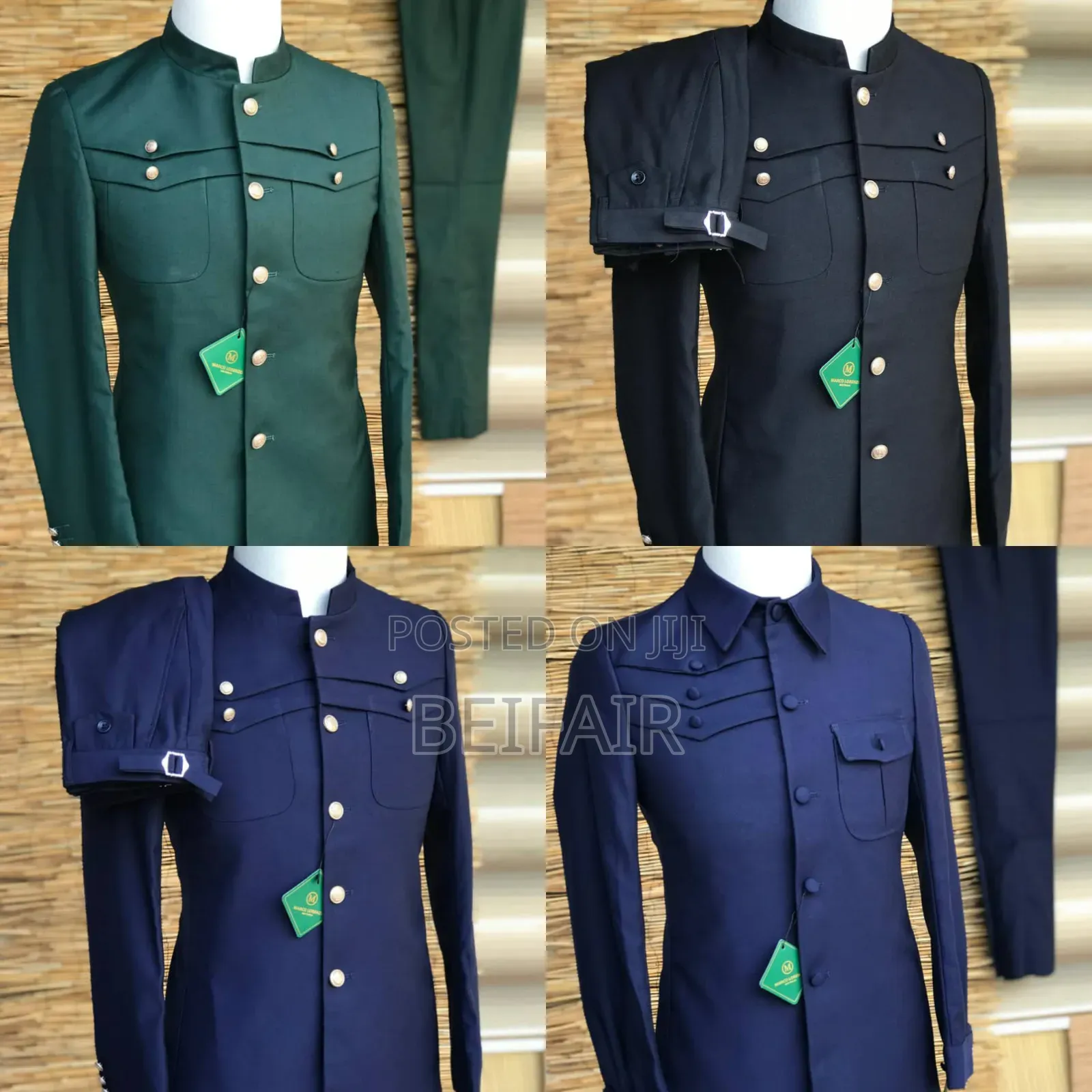 New Safari Suits | Kaunda Suti Za Kisasa | Fashioned