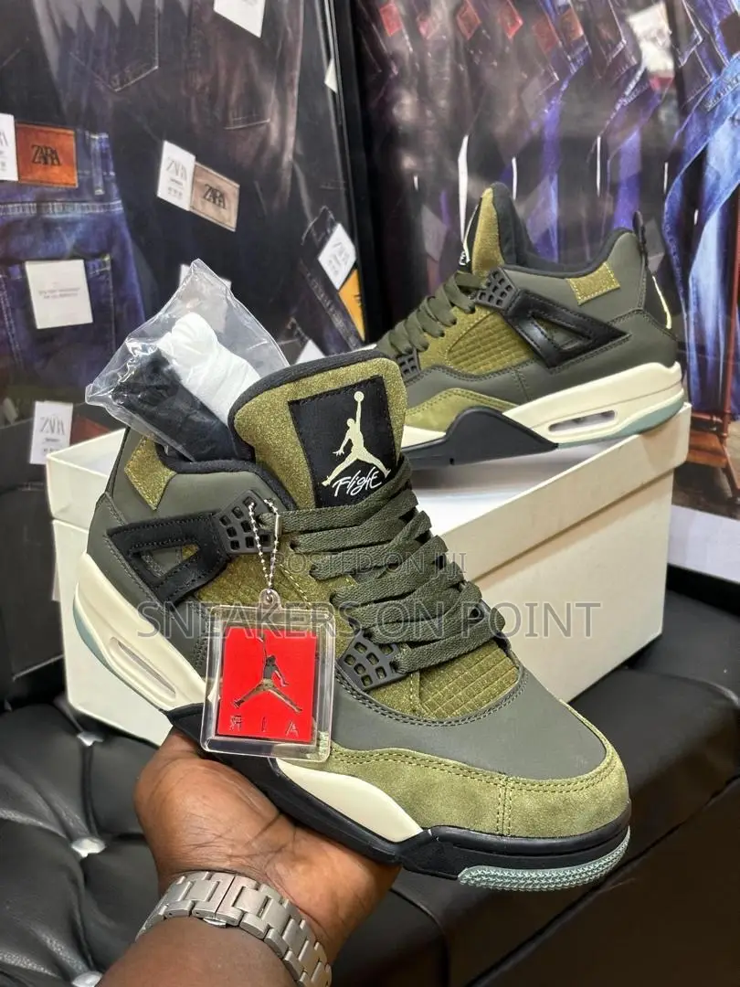 Air Jordan 4 Retro SE Craft Medium Olive Men's