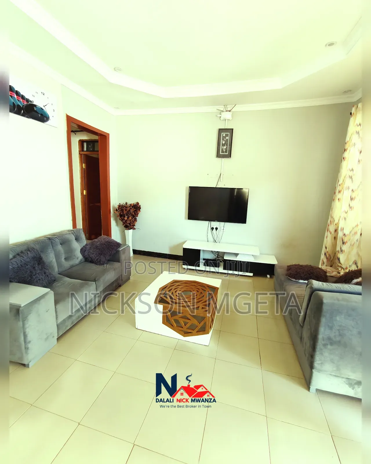 Furnished 2bdrm Apartment in Dalali_Nick_Mwanza, Nyasaka for rent