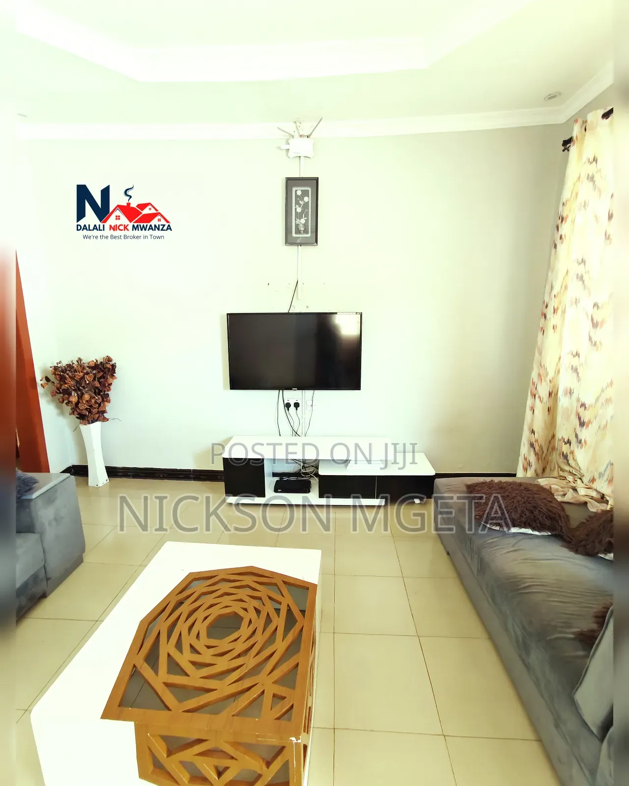 Furnished 2bdrm Apartment in Dalali_Nick_Mwanza, Nyasaka for rent