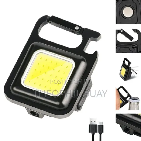 COB Rechargeable Keychain Light