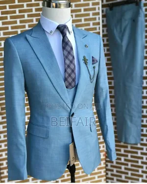 Skyblue Men's Suits | Suti Za Kiume