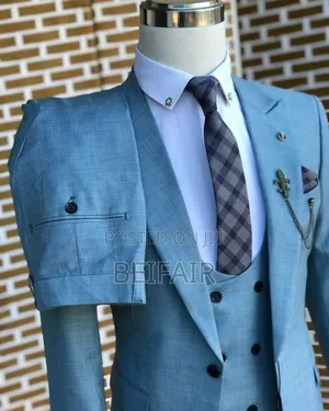 Skyblue Men's Suits | Suti Za Kiume