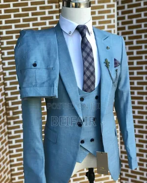 Skyblue Men's Suits | Suti Za Kiume
