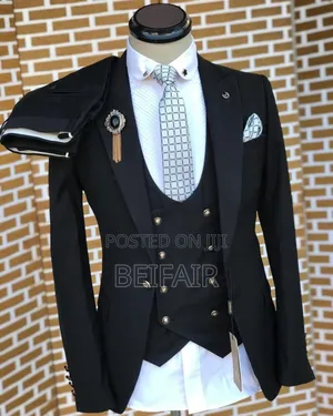 Suti Za Kiume | Smart Black Suits