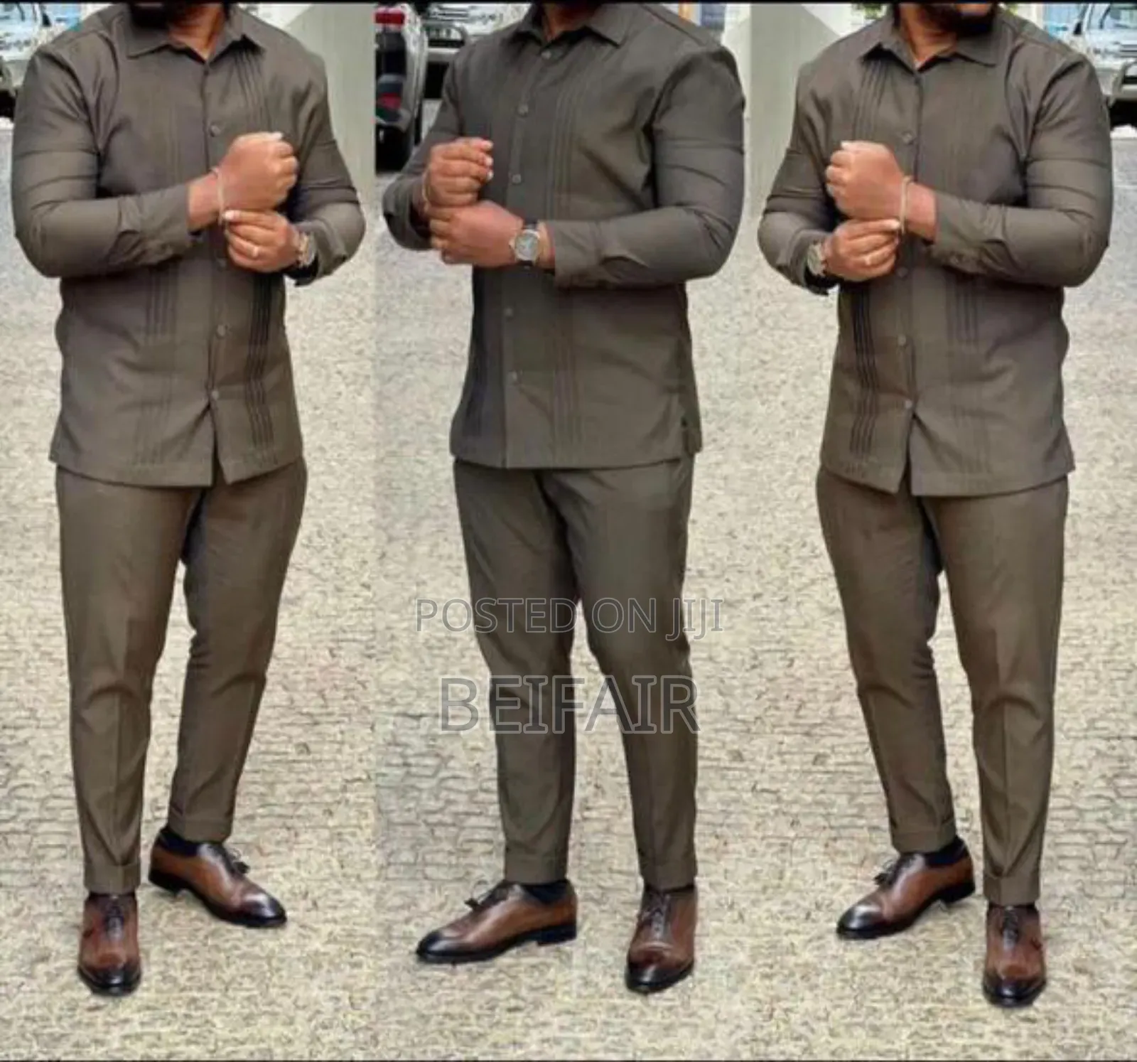 Kaunda Suti Za Kisasa | Smart SAFARI SUITS