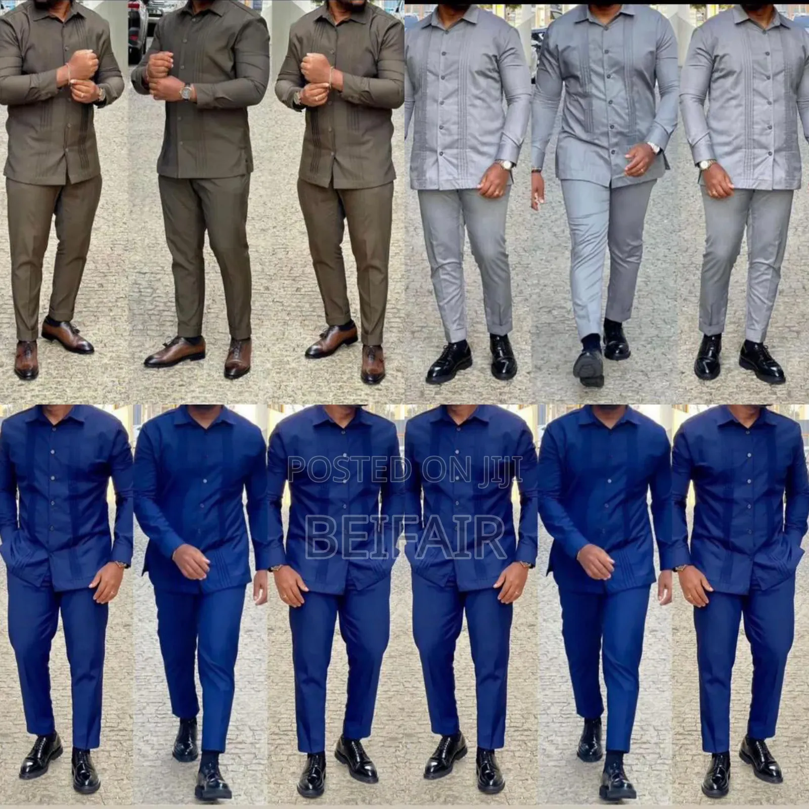 Kaunda Suti Za Kisasa | Smart SAFARI SUITS