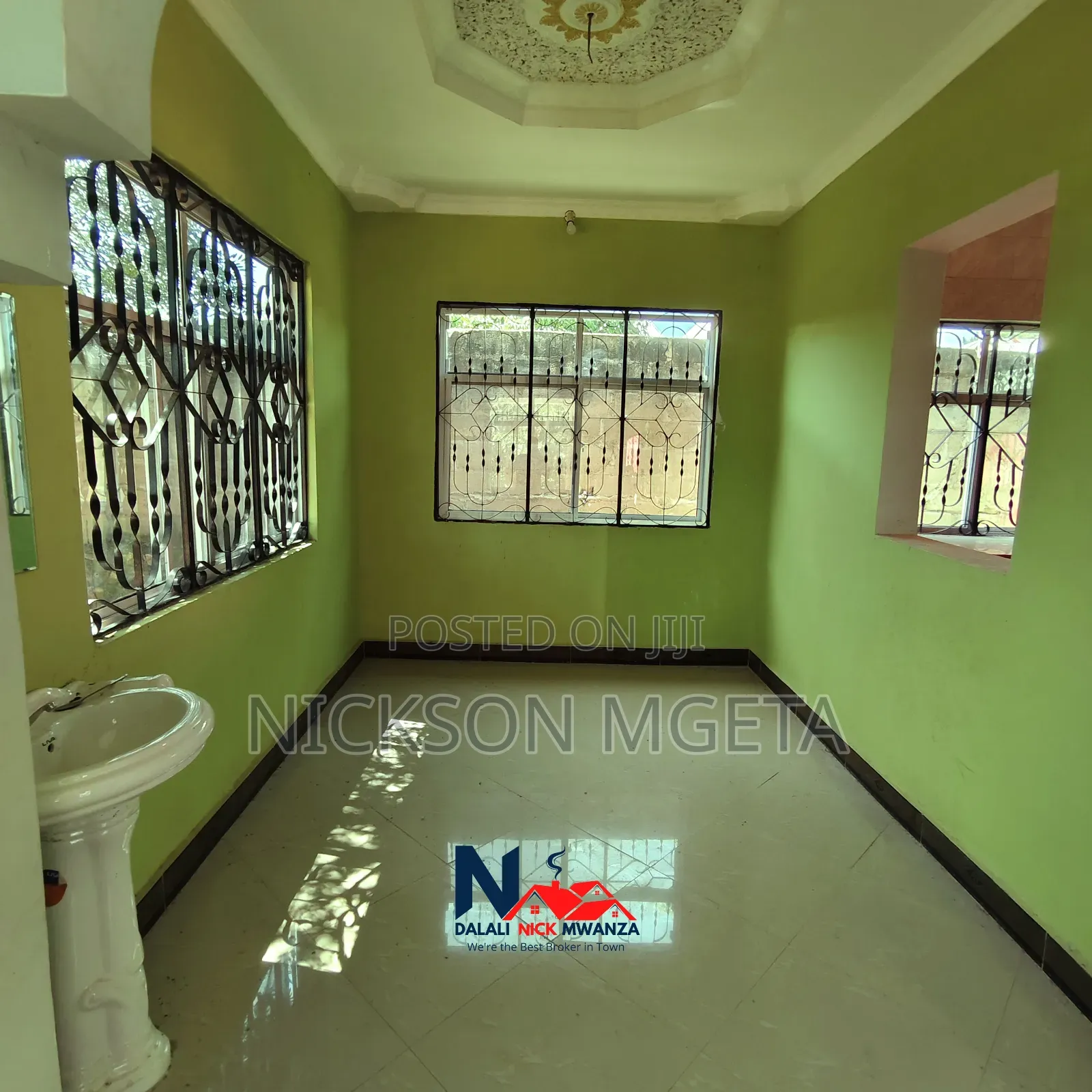 3bdrm Apartment in Dalali_Nick Mwanza, Nyasaka for rent