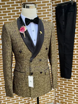 Suti Kali | Double Breasted | Six Buttons Za Kisasa
