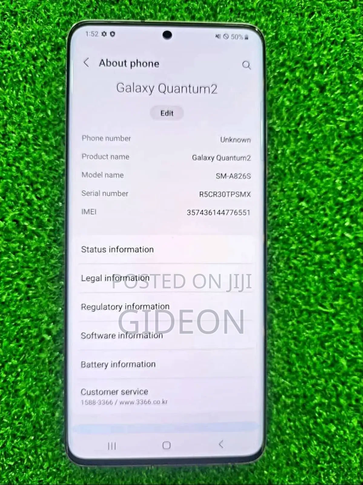 Samsung Galaxy A82 5G (Galaxy Quantum 2) 128 GB Purple