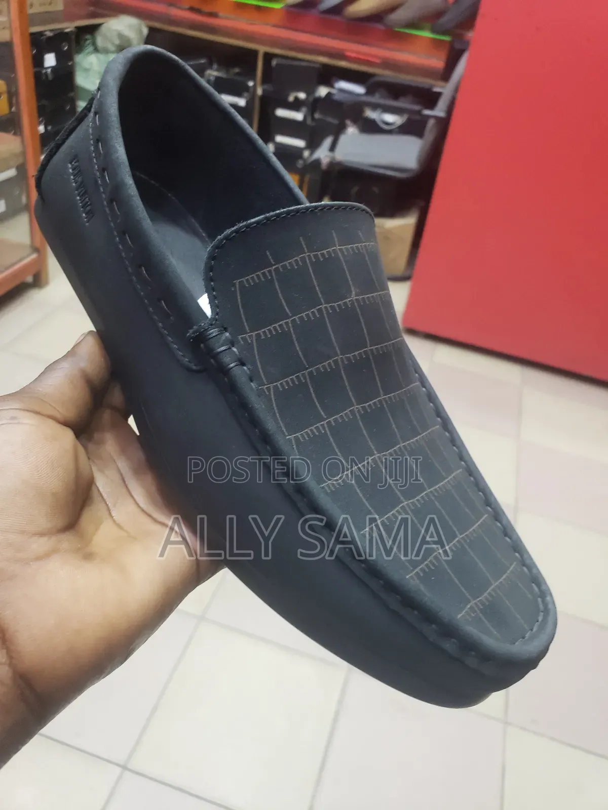Men's Loafers Louis Vuitton Full Black Material Leather