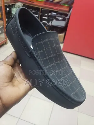 Men's Loafers Louis Vuitton Full Black Material Leather