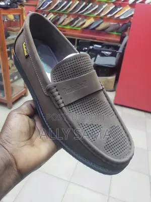 Men's Loafers Timberland Coffee Material Leather