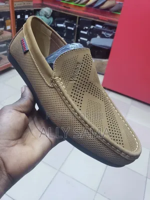 Men's Loafers Versace Brown Material Leather