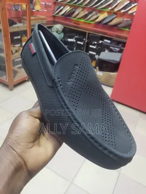 Men's Loafers Versace Black Material Leather