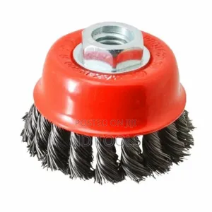 5" Twisted Cup Wire Brush