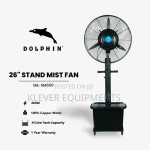 Dolphin 26” Standing Industrial Mist Fan