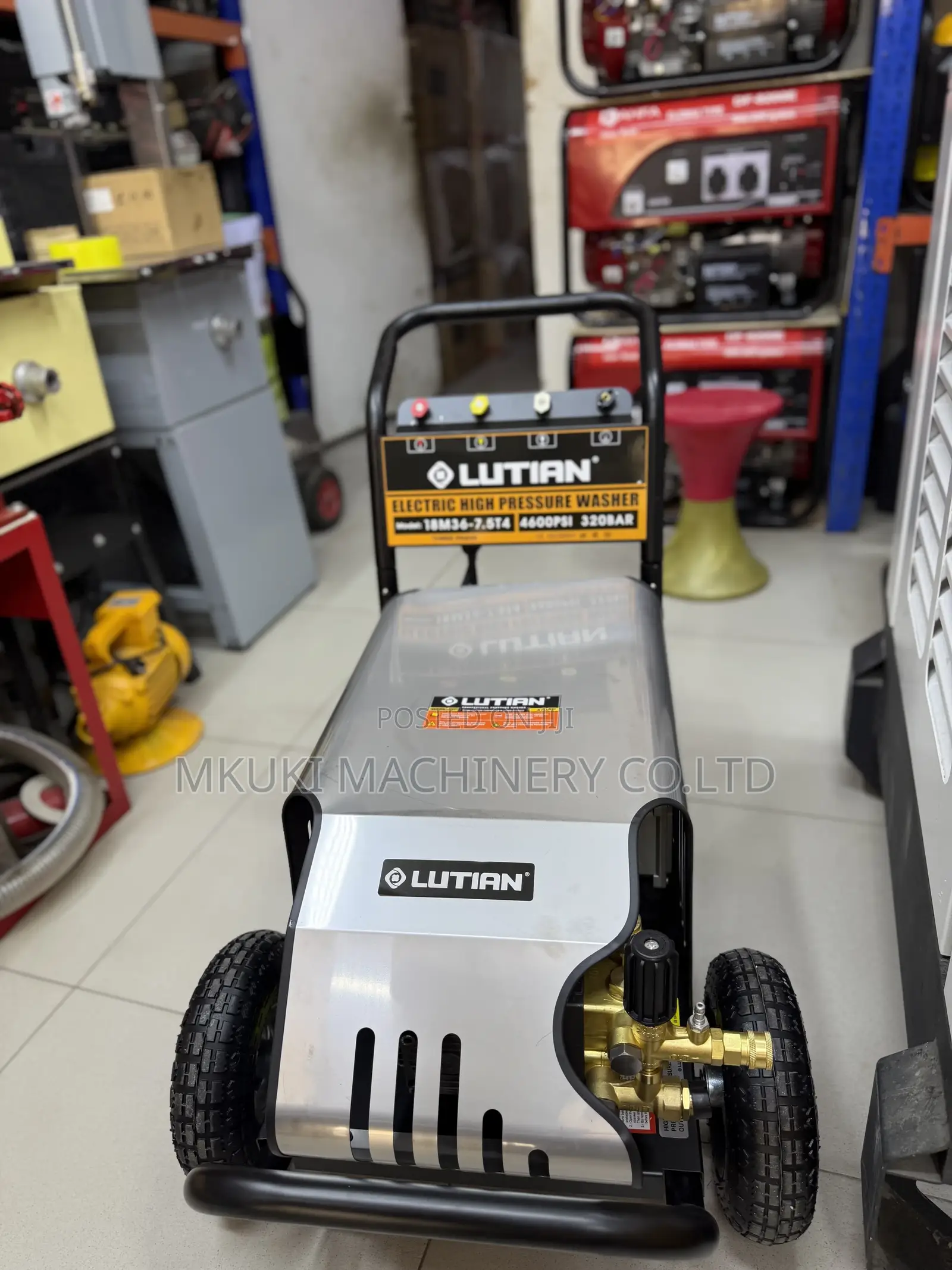 Luttian High Pressure Washer 4600psi Three Phase Available