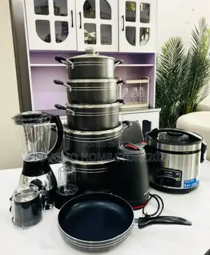 Full Set 
Hapa Unapata Sufuria Za Non Stick N.K